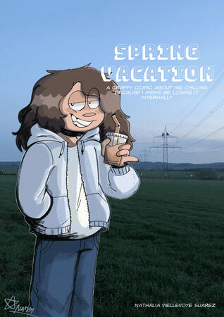 Poster for a graphic novel It was kind of rushed and the comic hasn't been finished on time :(